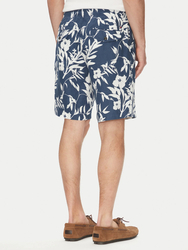 Tommy Hilfiger pánske ľanové modré šortky - 30/NI (DAF)