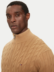 Tommy Hilfiger pánsky béžový sveter - XL (RBC)