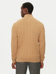 Tommy Hilfiger pánsky béžový sveter - XL (RBC)