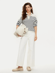 Tommy Hilfiger dámsky biely sveter - XS (0FF)