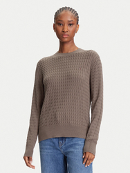 Tommy Hilfiger dámsky hnedý sveter - XS (GTO)