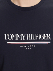 Tommy Hilfiger pánske tmavo modré tričko - S (DW5)