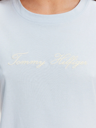 Tommy Hilfiger dámske modré tričko - XS (C1O)