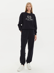 Tommy Hilfiger dámske tmavo modré tepláky - M (DW5)