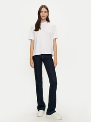 Tommy Hilfiger dámske bielo tričko - XXS (YCF)