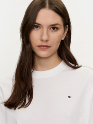 Tommy Hilfiger dámske bielo tričko - XXS (YCF)