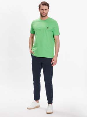 Tommy Hilfiger pánske zelené tričko - XL (LWY)