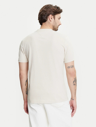 Tommy Hilfiger pánske béžové tričko - L (ACG)