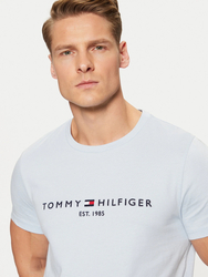 Tommy Hilfiger pánske modré tričko - M (C1O)
