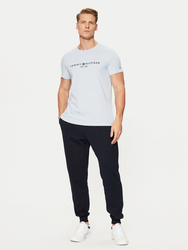 Tommy Hilfiger pánske modré tričko - M (C1O)