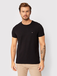 Tommy Hilfiger pánske čierne tričko - M (BDS)