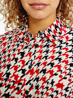 Tommy Hilfiger dámska vzorovaná košeľa - 34/R (09S)