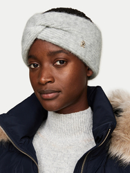 Tommy Hilfiger dámska šedá čelenka - OS (0IN)