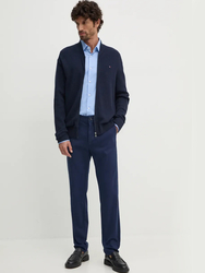 Tommy Hilfiger pánsky tmavomodrý sveter - XL (DW5)