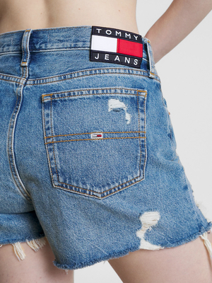 Tommy Jeans dámske modré džínsové šortky - 28/NI (1A5)
