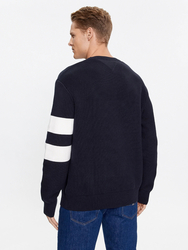 Tommy Jeans pánsky tmavomodrý sveter - XL (DW5)