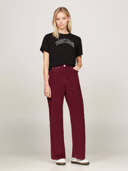 Tommy Jeans dámske čierne tričko - XS (BDS)