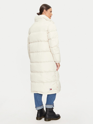 Tommy Jeans dámska krémová bunda - S (ACG)