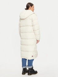 Tommy Jeans dámska krémová bunda - S (ACG)