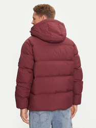 Tommy Jeans pánska vínová bunda - L (VLP)