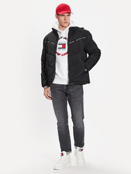 Tommy Jeans pánska čierna bunda - M (BDS)