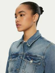 Tommy Jeans dámska džínsová bunda - XS (1AB)