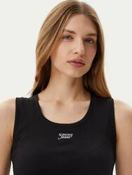 Tommy Jeans dámske čierne tielko - L (BDS)