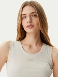 Tommy Jeans dámske béžové tielko - L (ACG)