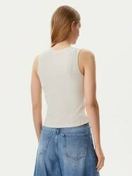 Tommy Jeans dámske béžové tielko - L (ACG)