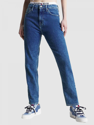 Tommy Jeans dámske modré džínsy. - 25/30 (1A5)