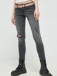 Tommy Jeans dámske čierne džínsy Sophie - 30/30 (1BZ)