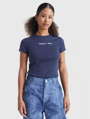 Tommy Jeans dámske tmavomodré tričko - XS (C87)