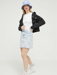 Tommy Jeans dámske biele tričko - XS (YBR)