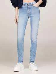 Tommy Jeans dámske modré džínsy - 25/30 (1AB)