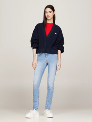 Tommy Jeans dámske modré džínsy - 25/30 (1AB)