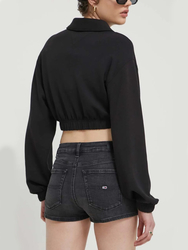 Tommy Jeans dámske čierne džínsové šortky - 25/NI (1BZ)
