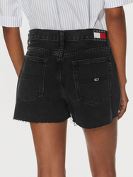 Tommy Jeans dámske čierne džínsové šortky - 27/NI (1BZ)