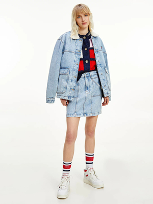 Tommy Jeans dámska džínsová sukňa - 27/NI (1AB)