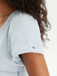 Tommy Jeans dámske džínsové šaty - XS (1AB)