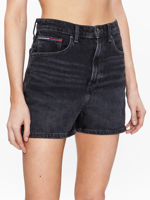 Tommy Jeans dámske čierne džínsové šortky - 27/NI (1BZ)