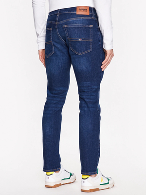 Tommy Jeans pánske modré džínsy Scanton - 31/32 (1BK)