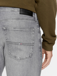 Tommy Jeans pánske šedé džínsy - 38/32 (1BZ)