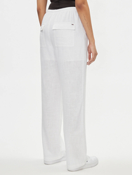Tommy Jeans dámske biele nohavice - M (YBR)