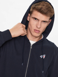 Tommy Jeans pánska tmavo modrá mikina - XL (DW5)