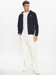 Tommy Jeans pánska tmavo modrá mikina - XL (DW5)