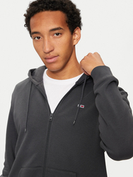 Tommy Jeans pánska šedá mikina - XL (PUB)