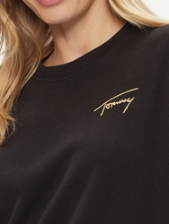 Tommy Jeans dámska čierna mikina - XS (BDS)