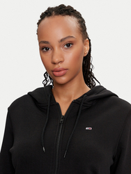 Tommy Jeans dámska čierna mikina - L (BDS)