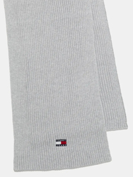 Tommy Jeans pánsky šedý šál - OS (0IM)