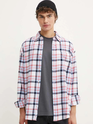 Tommy Jeans pánska kockovaná košeľa - M (YBR)